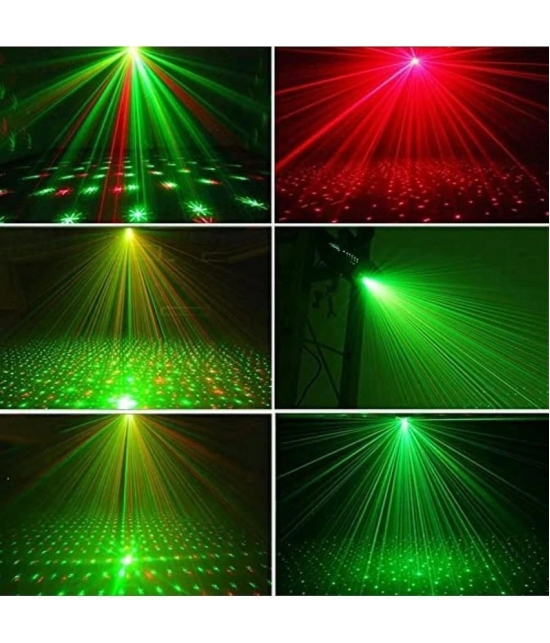 DAYBETTER Metal DJ Mini Laser Led Projector Stage Light Pendant Multi - Pack of 1