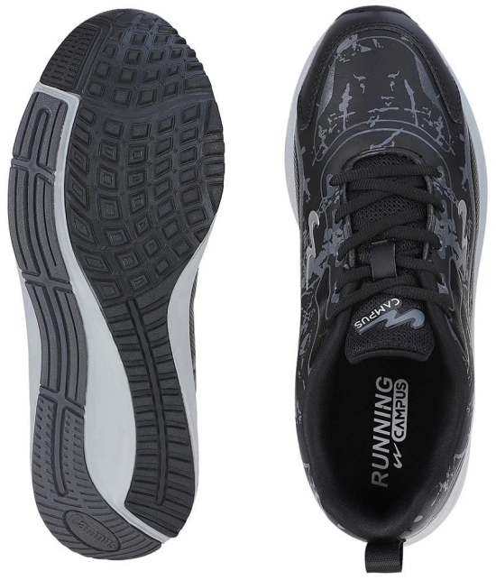 Campus CAMP-DRAX Black Mens Sports Running Shoes - None