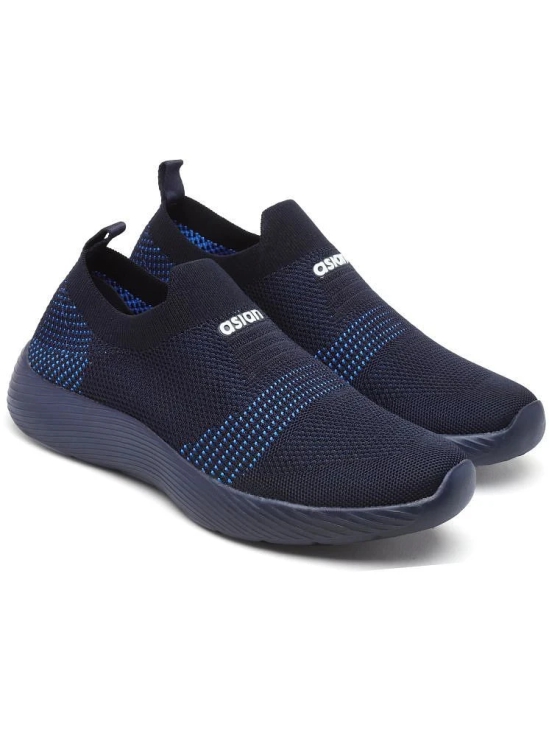 ASIAN Navy Mens Sports Running Shoes - None