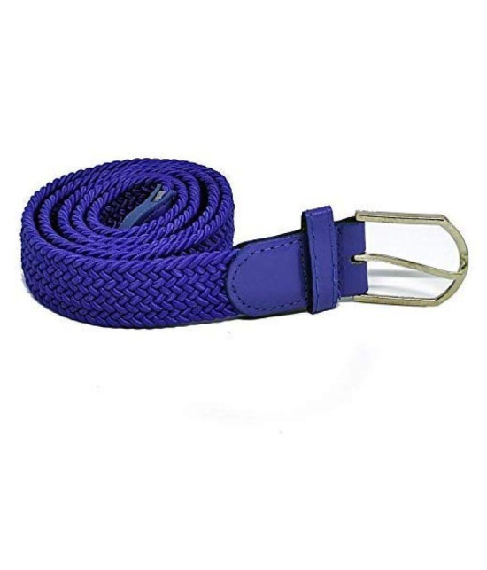 Livisorb - Blue Nylon Men's Casual Belt ( Pack of 1 ) - Free Size