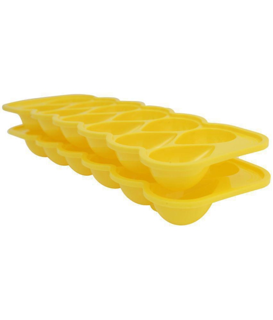 HOMETALES Ice Drop Tray Yellow 4 Pcs - Yellow