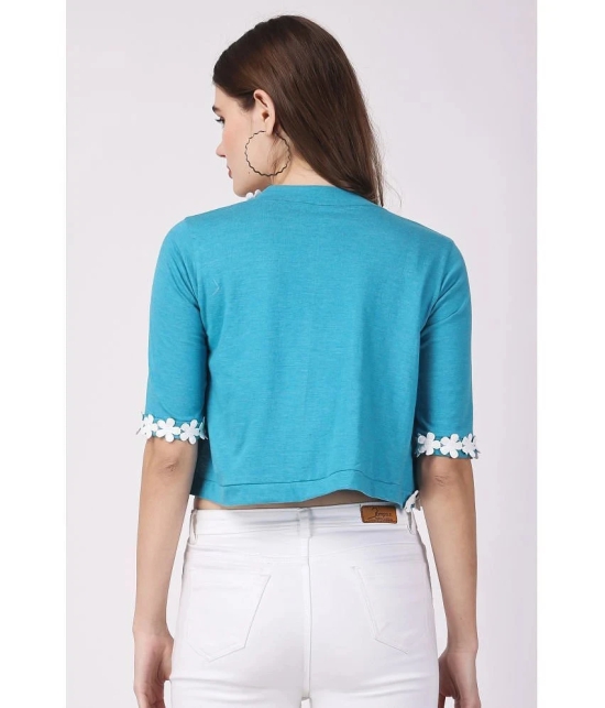 Affair Cotton Womens Shrugs - Blue ( Single ) - None