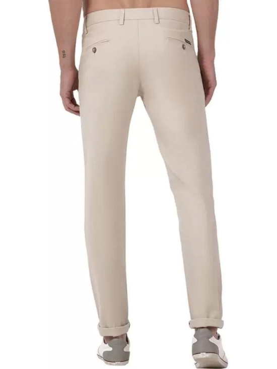 MEN'S TROUSERS-38 / LIGHT CHIKU / SATIN