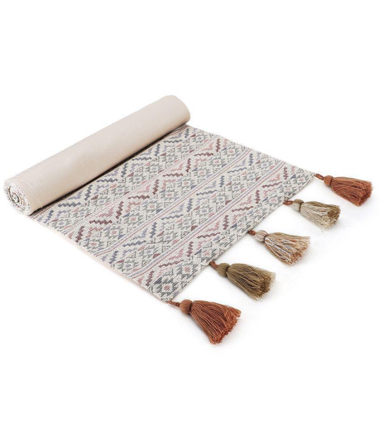 mezposh 6 Seater Polycotton Single Table Runner