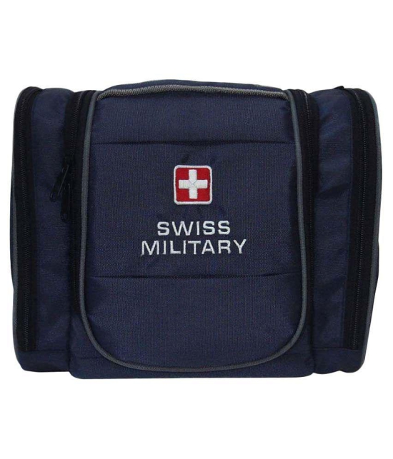 Swiss Military Blue Toiletry Bag/ Travel Kit