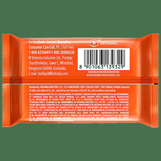 Britannia Bourbon Chocolate Cream Biscuit - 50 g