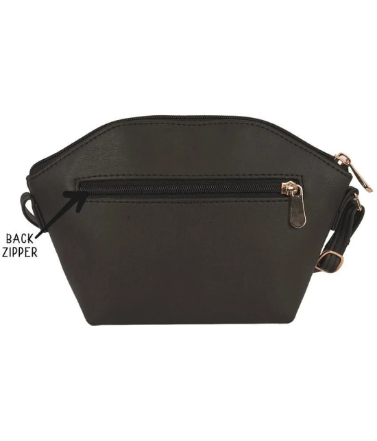 Baggit Black PU Handheld - Black