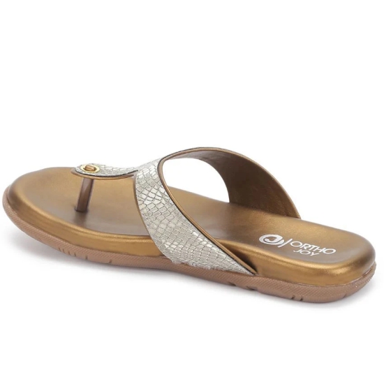 ORTHO JOY - Silver Womens Flats - None