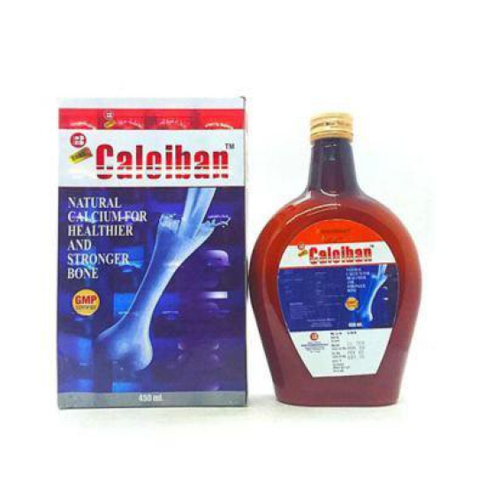 Calciban Syrup for calcium 450 ml (pack of 2).