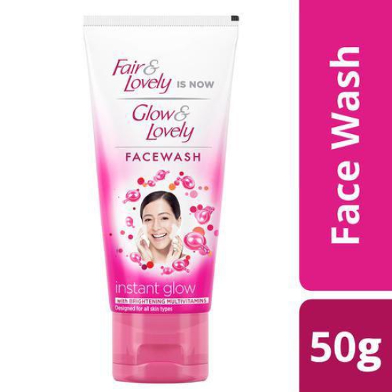 Glow & Lovely Insta Glow Multivitamins Face Wash For Bright Skin 50 g