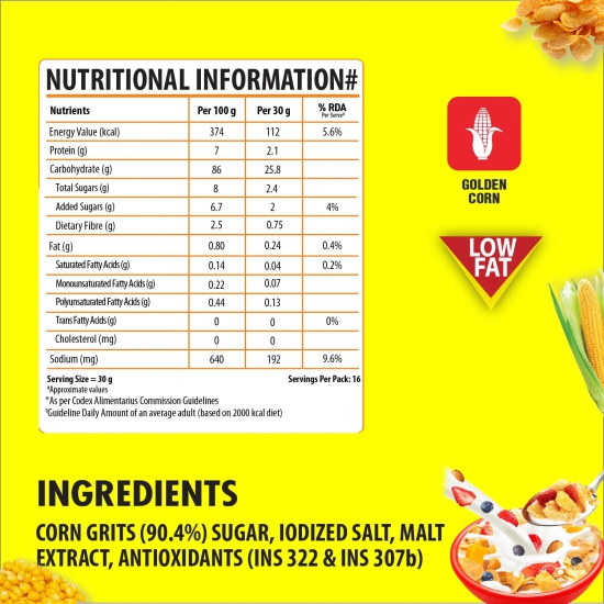 Lawrence Mills Cornflakes, 500g