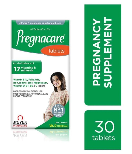 PREGNACARE- 30 tablets Pregnacare 30 gm Multivitamins Tablets