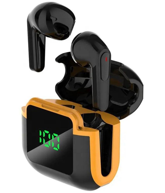 VEhop Play Bluetooth True Wireless (TWS) In Ear 30 Hours Playback Powerfull bass,Fast charging IPX4(Splash & Sweat Proof) Black