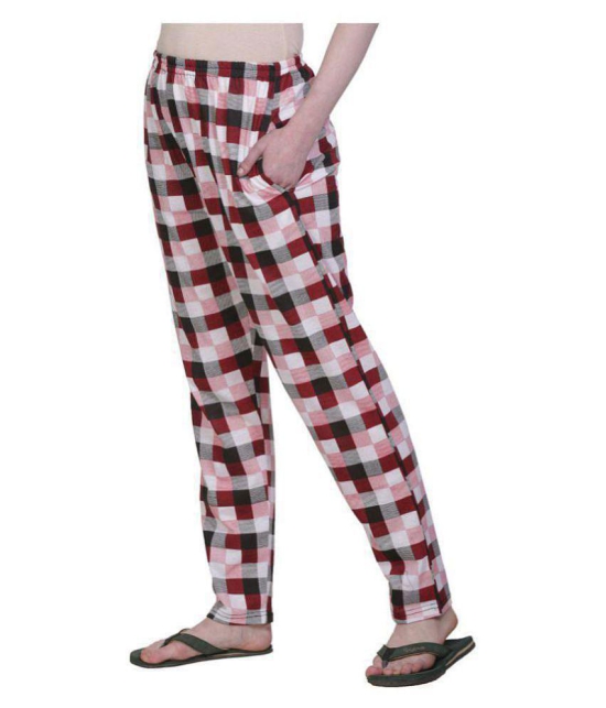 Affair Cotton Pajamas - Maroon - None