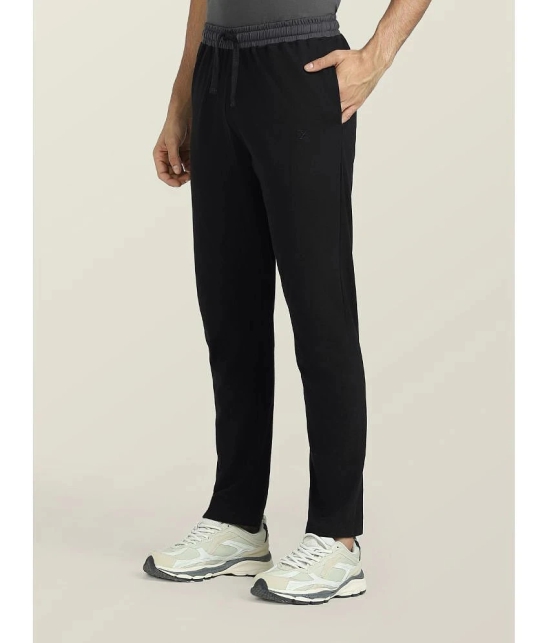 XYXX - Black Cotton Blend Mens Trackpants ( Pack of 1 ) - None