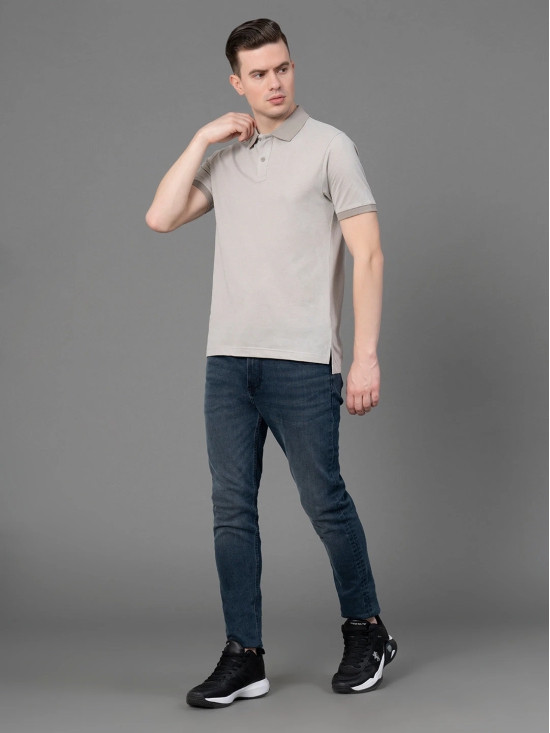 RedTape Melange Polo T-Shirt for Men | Comfortable & Stylish