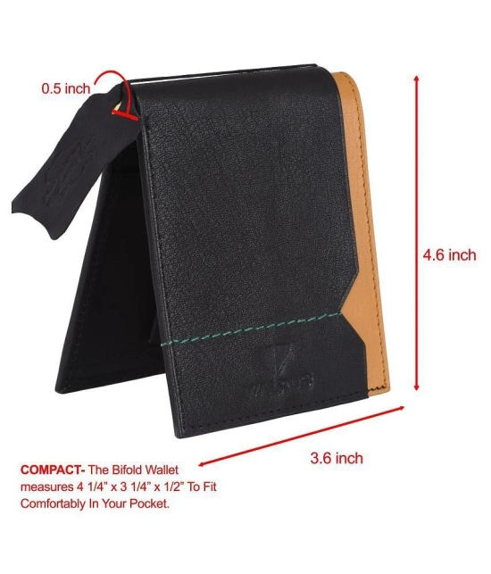 Walrus Leather Black Casual Regular Wallet