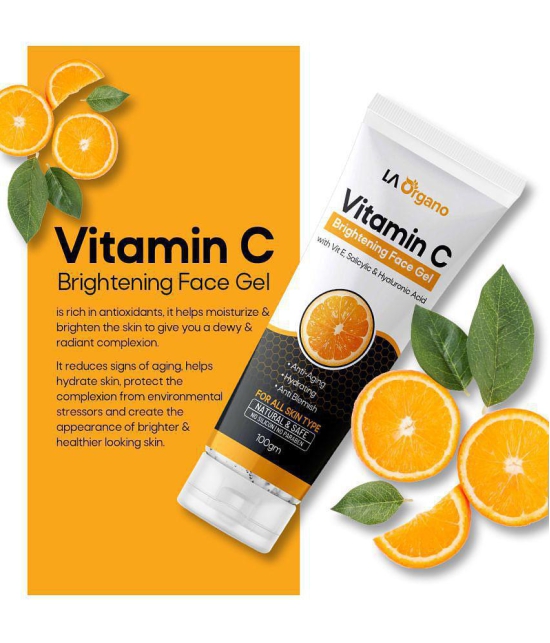 LA ORGANO Vitamin C Face Gel for Anti-Aging & Anti Blemishes Hydration Booster 100 gm