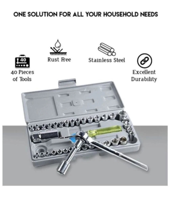 RAVARIYA GRAPHICS Socket Set More than 15 Pc