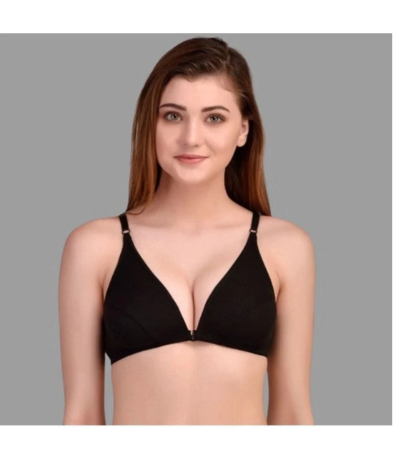 Desiprime - Multicolor Cotton Non Padded Womens Everyday Bra ( Pack of 2 ) - None