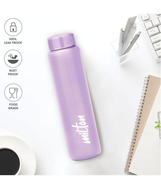 Milton Aqua 1000 Stainless Steel Water Bottle (950 ml) Purple - Purple