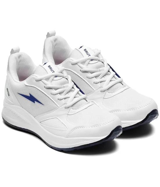 Bruton Running Shoes White Mens Sports Running Shoes - None