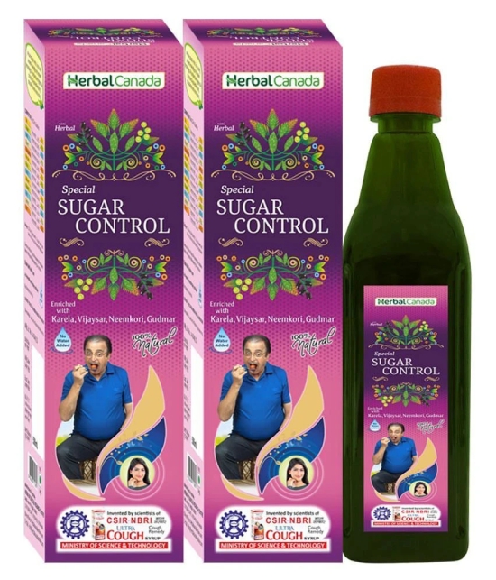 Herbal Canada Sugar Control Liquid 500 ml Pack Of 2