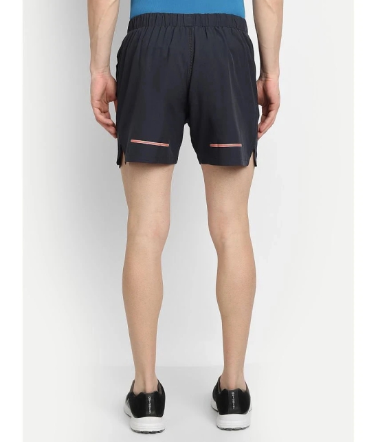 Dida Sportswear Navy Polyester Mens Running Shorts ( Pack of 1 ) - None