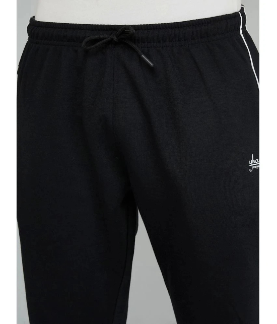 YHA Black Fleece Regular Fit Mens Tracksuit ( Pack of 1 ) - None