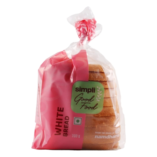 Simpli Good Food White Bread, 200 Gm