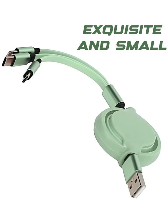 Tecsox Green 3A Multi Pin Cable 1 Meter - Green