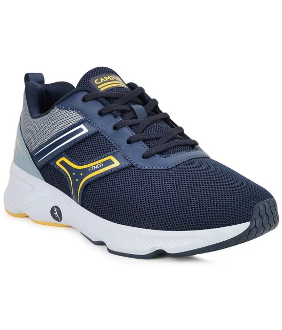 Campus - HURRICANE Navy Mens Sports Running Shoes - None