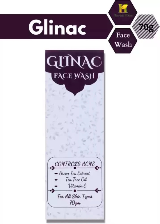 Glinac FaceWash, 70gm-Pack of 2