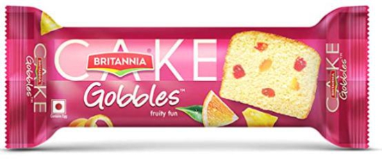 Britannia Gobbles Fruity Fun Cake 50 G