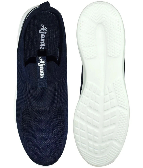 Ajanta - Blue Mens Slip-on Shoes - None