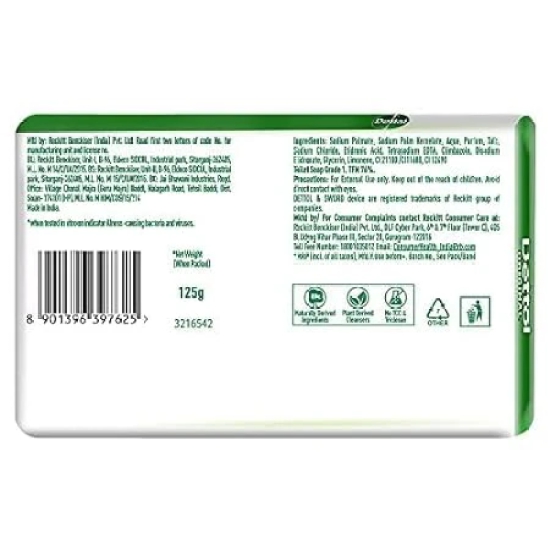 Dettol Original Germ Protection Soap 125 Gms