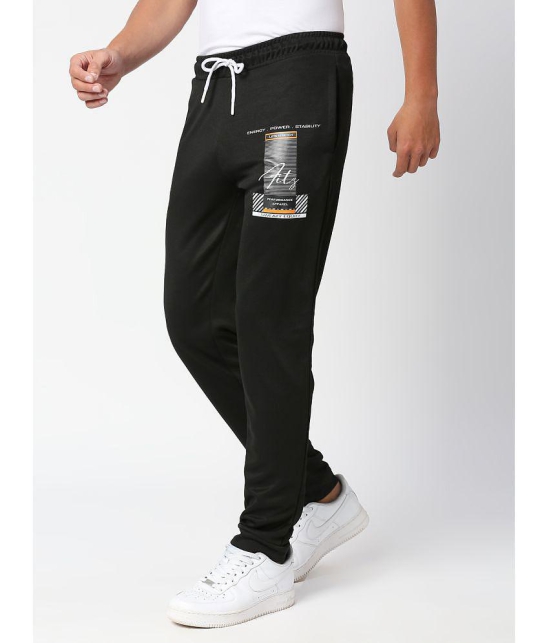 Fitz - Black Polyester Mens Joggers ( Pack of 1 ) - None