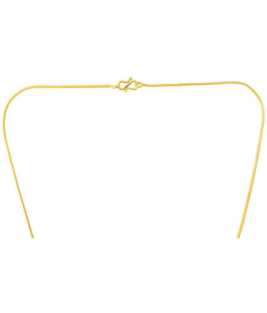 gilher - Gold Plated Chain ( Pack of 1 ) - Golden