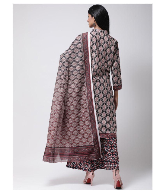 Hangup Black Chanderi Dupatta