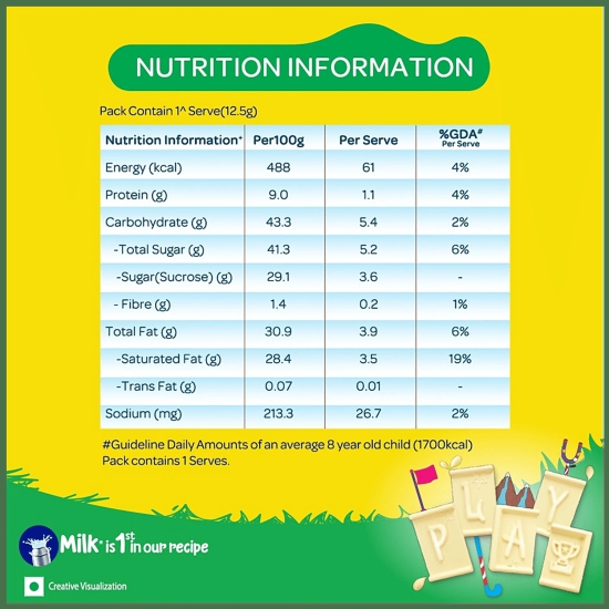 Nestle Milkybar - Creamy Texture, 12.5 G