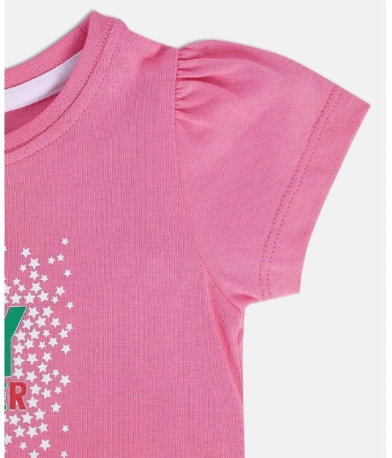 MINI KLUB Pink Baby Girl Top ( Pack of 1 ) - None