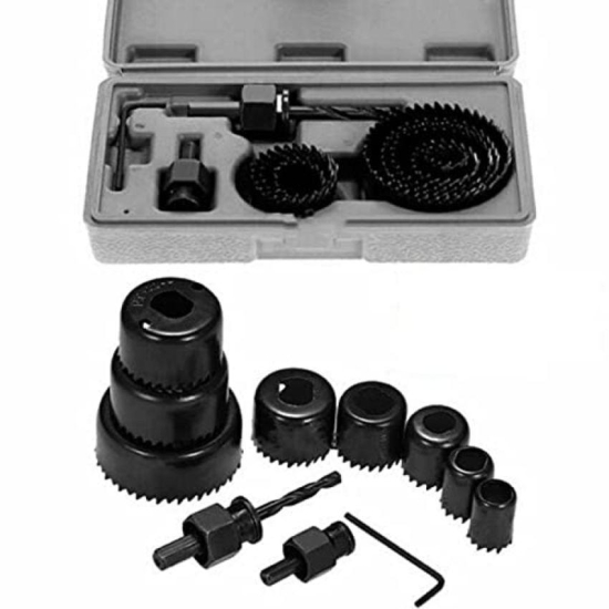 KP2Â® Hole Saw Set 11 Pieces 3/4