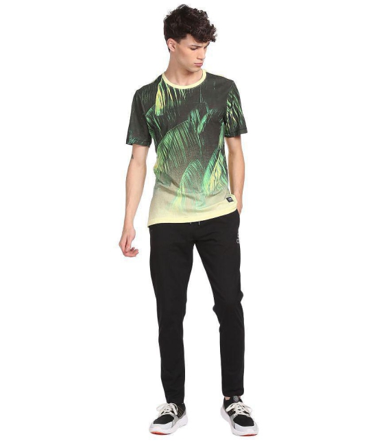 Colt - Cotton Blend Regular Fit Green Men's T-Shirt ( Pack of 1 ) - None