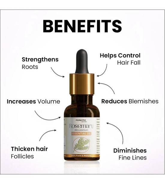 myUpchar Ayurveda Rosemary Oil | Improving Hair Growth & Strengthening Hair | Moisturizes Skin