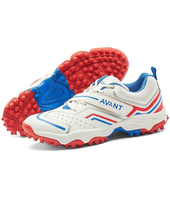 Avant Impact White Cricket Shoes - 10