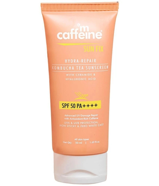 Mcaffeine SPF 50 Sunscreen Cream For All Skin Type ( Pack of 1 )