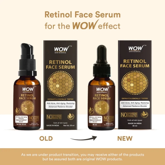 Retinol Face Serum for Younger-Looking & Spotless Skin - 30 ml