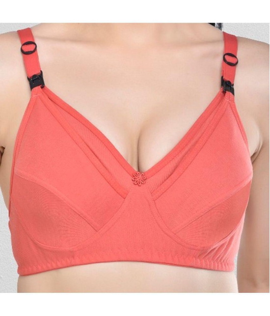 Zourt - Multicolor Cotton Non Padded Women's Everyday Bra ( Pack of 2 ) - None