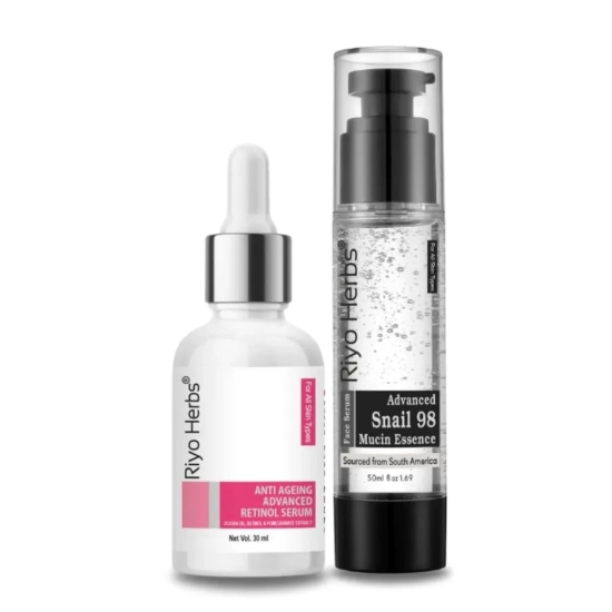 Anti Ageing Retinol Serum & Snail Mucin Combo