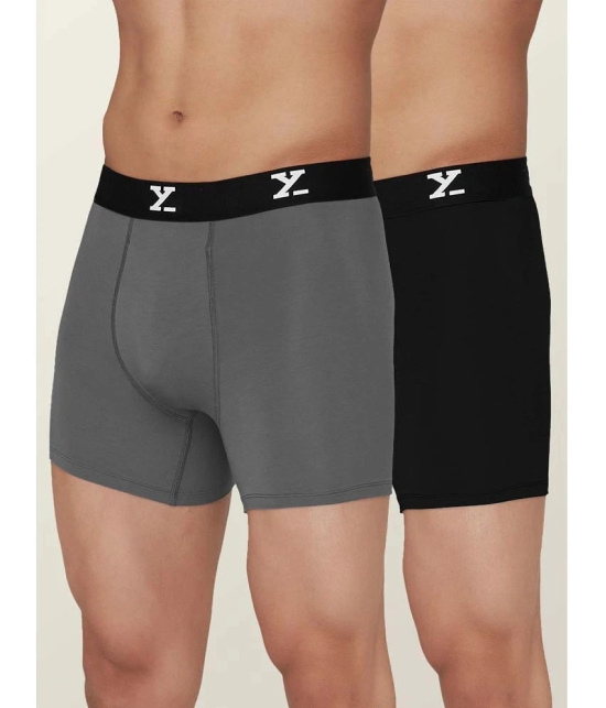 XYXX Pack of 2 Modal Mens Trunks ( Multicolor ) - None